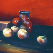Apples and Vase