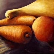 Still Life with Carrots