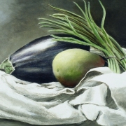 Still Life with Eggplant